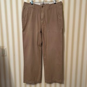 Vintage  Officer Trousers, Polo by Ralph Lauren in khaki, size 34x29.5